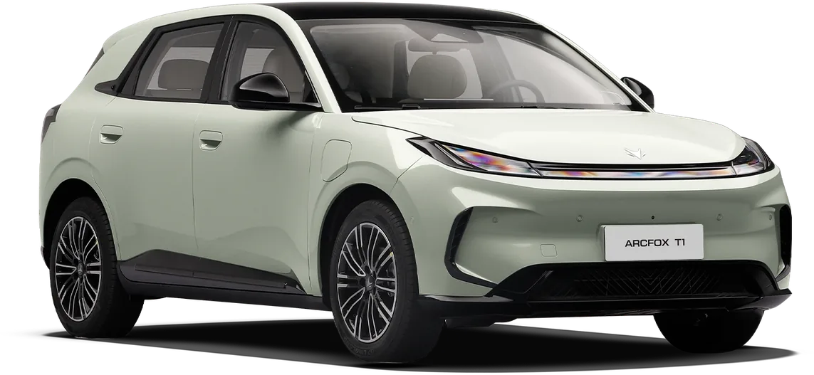 Arcfox T1 na cor verde